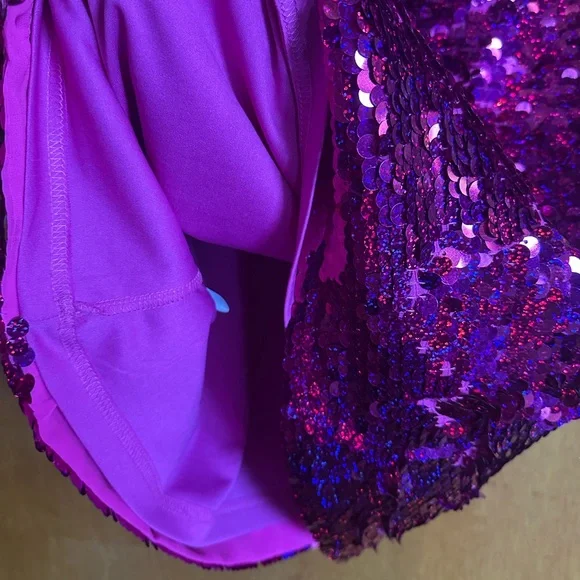 Anthropologie - Verb by Pallavi Singhee Pink Sequin Sparkle Shift Dress - Picture 6 of 6